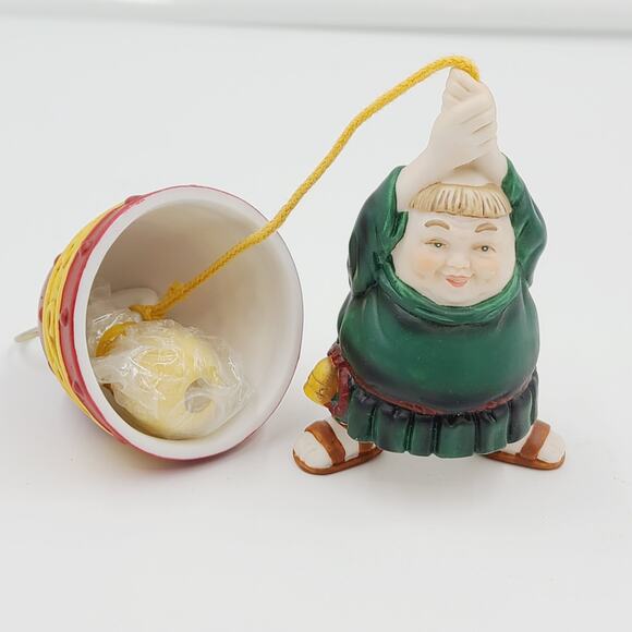 Dept. 56 Merry Makers Ornament Burgess The Bell Ringer 1996 9368-8 PRE-OWNED IOB - Picture 3 of 8